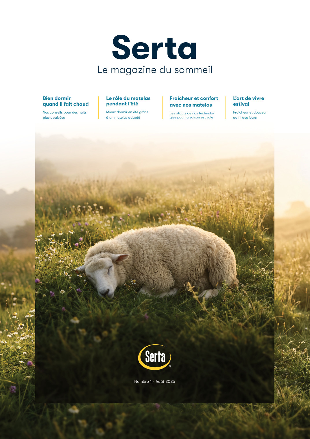 Couverture du magazine Serta — Numéro 1, Août 2026